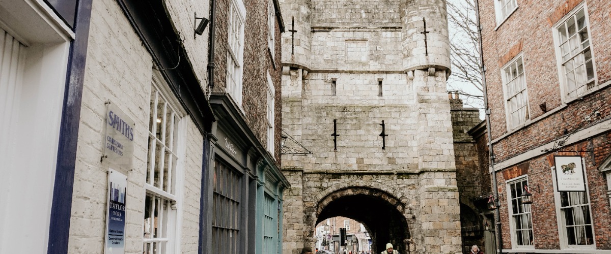 York castle gate